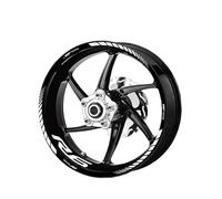 CFSJRXZ Adesivi Decorativi Adesivi per Cerchi Moto Adesivi Catarifrangenti Notturni Ruota per Yamaha YZF R6 Adesivi per Pellicole Decorative Set Completo(Colore 8)