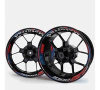 CFSJRXZ Adesivi Decorativi Adesivi per Cerchi Moto, Adesivi Riflettenti per BMW M1000RR M 1000 M1000 RR Nastro Adesivo A Righe Sottili Set Completo