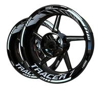 CFSJRXZ Adesivi Decorativi Adesivi per Cerchi Moto per Yamaha Tracer 7 TRACER7 Adesivi Antipioggia Set Completo(Colore 4)