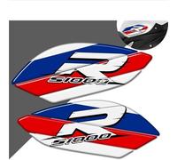 CFSJRXZ Adesivi Moto Adesivo di Protezione Laterale per Serbatoio Carburante per Motocicletta per BMW S1000R S 1000 R 2014 2015 2016 2017 Serbatoio Protezione Pad(Blu 1)