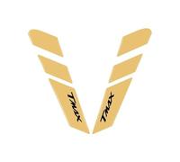 CFSJRXZ Adesivi Moto Adesivo Laterale per Serbatoio Carburante Moto per Yamaha tmax560 t-max560 tmax t-Max t Max 560 2022 Adesivo Protettivo Serbatoio Protezione Pad(Beige)