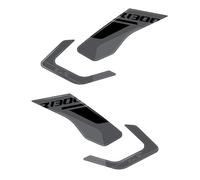 CFSJRXZ Adesivi Moto Adesivo per Protezione Serbatoio Carburante Laterale per Motocicletta per BMW R1300GS R 1300 GS R1300 GS R 1300GS 2023 2024 Serbatoio Protezione Pad(Titanio)