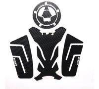 CFSJRXZ Adesivi Moto Adesivo per Serbatoio Carburante Laterale Moto per Kawasaki per Versys650 per Versys 650 Adesivi per Decalcomanie per Protezione Serbatoio Serbatoio Protezione Pad(Nero A)