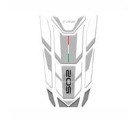 CFSJRXZ Adesivi Moto Adesivo Protezione Serbatoio Carburante Moto per Benelli TRK502X TRK502 TRK 520 502X X Adesivi Decorativi per Protezione Serbatoio Benzina Serbatoio Protezione Pad(Bianco)