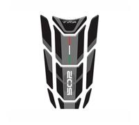 CFSJRXZ Adesivi Moto Adesivo Protezione Serbatoio Carburante Moto per Benelli TRK502X TRK502 TRK 520 502X X Adesivi Decorativi per Protezione Serbatoio Benzina Serbatoio Protezione Pad(Nero)
