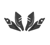 CFSJRXZ Adesivi Moto Adesivo Serbatoio Carburante Laterale Moto per Yamaha YZF R1M YZFR1M YZF-R1M YZF R1 M 2020 2021 2022 Adesivo Protettivo Traction Pad Serbatoio Protezione Pad(Nero B)
