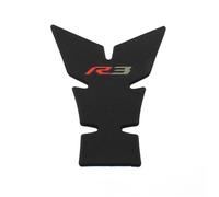 CFSJRXZ Adesivi Moto Adesivo Serbatoio Carburante Laterale Moto per Yamaha YZF R3 YZFR3 YZF-R3 2019-2023 Protezione Serbatoio Decalcomania Serbatoio Protezione Pad(Nero C)