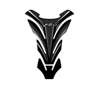 CFSJRXZ Adesivi Moto Paraserbatoio Motocicletta per Yamaha FZ6 FZ6N FZ 6 FZ-6 FZ 6N Adesivo Protettivo per Serbatoio Carburante Decorazione Adesivi Decalcomania Serbatoio Protezione Pad(Titanio 1)