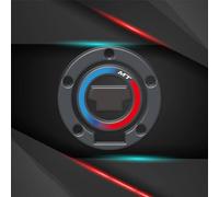 CFSJRXZ Adesivi Moto Protezione Serbatoio Moto per Yamaha MT 07 MT07 MT-07 2023 Adesivo Protettivo Decalcomania Adesivi Serbatoio Benzina Adesivi Decorativi Serbatoio Protezione Pad(Rosso 1)