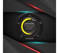 CFSJRXZ Adesivi Moto Protezione Serbatoio Moto per Yamaha MT 07 MT07 MT-07 2023 Adesivo Protettivo Decalcomania Adesivi Serbatoio Benzina Adesivi Decorativi Serbatoio Protezione Pad(Oro 1)
