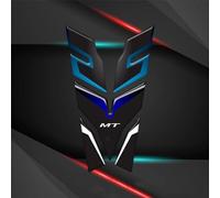 CFSJRXZ Adesivi Moto Protezione Serbatoio Moto per Yamaha MT 07 MT07 MT-07 2023 Adesivo Protettivo Decalcomania Adesivi Serbatoio Benzina Adesivi Decorativi Serbatoio Protezione Pad(Blu)