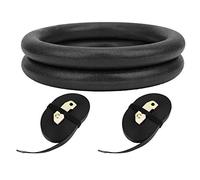 CFTGIW 1 Paio di Anelli per Appendere Esercizi per Ginnastica, Allenamento per la Forza, Forniture per Fitness al Coperto, Facile da Rompere, Durevole, Non Deformare Gli Anelli in Poliestere.