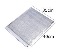 CFTGIW 10 Pezzi Set in Alluminio in Alluminio Isolato per Alimenti Isolati Sacca di Raffreddamento Termico Argento Sacchetto Alimentare Baginsulato Isolato a Base di Cibi Bagarer per Alimenti (35*40