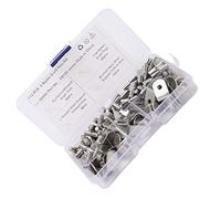 CFTGIW 113pcs 4 Pin di Scaffali Kit Supporto per Scaffali Placcati PEGS per Mobile in Libreria Mobili Mobili per Armadio Credenza Senza Me per pins.