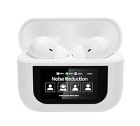 CFTGIW 144 Lingue Translation Earbuds con App Intelligente Riduzione del Rumore 5.4 Auricolari del Traduttore per Supporto Bianco per Traduzione Auricolare per Traduzione della Lingua Marcia (WHITE)