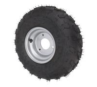 CFTGIW 145/70-6 145x70-6 Pneumatico in Gamba in Gomma in Gomma Anti-Slip Esplosione a Prova di Ruota 6 Pollici con Bordo per ATV Utv Quad off Via Road Go Kart