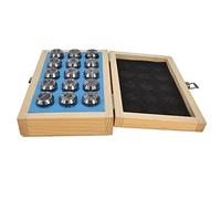 CFTGIW 15 Pezzi ER25 Pinza a Molla Mandrino in Acciaio Al Carbonio Ad Alta Precisione Parti di Macchine per Incisione CNC 2? 16 Mm per Varie Esigenze di Serraggio Questi ER25 1 15 Pezzi in Pinze