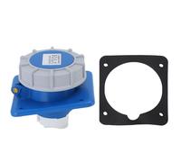 CFTGIW 16A IP67 Boat Shore Power Socket Outlet Elettrico Marino RV con Guarnizione del Tappo della Polvere per Yacht per
