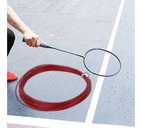 CFTGIW 2 Pezzi 10 M Flessibilità Alta Flessibilità Badminton St Line Allenamento Raccocchia Raccquet Li Ket Racquet Li Racket St Badminton Racket Racquet (Rosso)