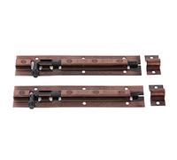 CFTGIW 2 Pezzi Antiladro Porta di Sicurezza Bullone Scorrevole Serratura Serratura Cancello Finestra Hardware Raccordi Verticale Sinistra Usata Destra può Significare Sia Ottimo per Bullone Che