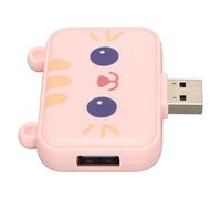 CFTGIW 3 in USB Hubusb Splitter3 in U 3 in USB Hub Multifunzione A TO USB3.0 e 2 USB2.0 ESPANDER PORTA per Il Laptop Tastiera Pin Rosa USB3. Multifunzione Il Tuo Elevate in Stazione (#2)