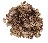 CFTGIW 300 Pezzi di Legno di Legno Coriandoli Artigianato Ornamento Fai -da -te San per la Decorazione con Fiducia nel Cuore Confettivalente in