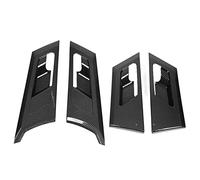 CFTGIW 4 PCS Maniglia Interna Coperchio del Telaio in Fibra di Carbonio Mobile Interno Maniglia Sostituzione del Rivestimento per Portata dell'esterno Manico Interno Telaio del della Porta del