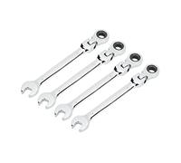 CFTGIW 4 Pezzi Combinazione a Doppia estremità Combinazione a Doppia estremità Strumento di Cricchetta per Ingranaggi a Spline (9 mm)