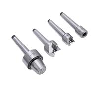 CFTGIW 4 Pezzi Set Centro Livellato per Tornio per Legno MT1 Arbor Set Centro Livellato per Tornio per la Lavorazione del Legno Livellatore per per la Lavorazione dei Metalli Sperone Fou per per