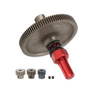 CFTGIW 91T Metallico Ingranaggio a Chiocciola Set, Durevole Gruppo (rosso)