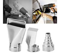 CFTGIW Accessori per Utensili Elettrici con Ugello per Pistola Ad Aria Compressa in Acciaio Ad Alta Temperatura da 3 Pezzi Accessori per Utensili Elettrici Senza Perdite, l'Acciaio Alta Resistenza