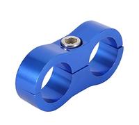 CFTGIW Accessorio Universale per la Modifica dell'auto con Morsetto Separatore per Tubo Flessibile dell'olio in Lega di Alluminio AN10 2 Ha Fori, è in Alluminio 1 Qualità e Marca Quale Morsetto