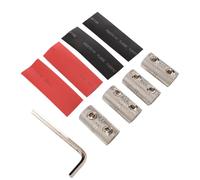 CFTGIW Accoppiatore di Giunzione per Filo da 4 Pezzi Ottone Isolato Eccellente conducibilità Forte Tenuta per Amplificatore Camion Barca Motore Auto La conduttività Duratura Garantisce un'offerta