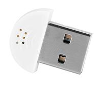 CFTGIW Adattatore Microfono per Microfono Vocale USB Portatile per Computer White Sound White Sound USB Studio Speech Mic Adattatore per 2.0 (WHITE)