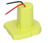 CFTGIW Adattatore per Batteria ABS Lucido Connettore di Alimentazione per un'attrezzatura Industriale 18 V Spento e Uso e e Adattatore per Batteria per da 18 V per ABS per Ruote per Auto Power