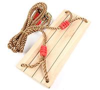 CFTGIW Altalena in Legno Pastorale per Interni Ed Esterni a Quattro Assi Lucidatura di Alta qualità per Adulti, Seduta su Altalena di qualità OrsoAltalena in LegnoAltalena per AdultiAltalena per