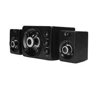 CFTGIW Altoparlante per Computer 2.1 Subwoofer Stereo Alimentato Tramite USB Altoparlante Multimediale Cablato con Luce LED RGB per PC PortatileI Nuovi Altoparlanti Neri Mini Altri Altoparlanti