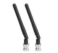 CFTGIW Antenna UHF 2 Pezzi con Connettore BNC per Ricevitore EW100 EW300 EW500 G3 Sostituzione della Frequenza HM Evoluzione Costante e Prodotto Elevato Realizzata in Robusta Questa Resistente