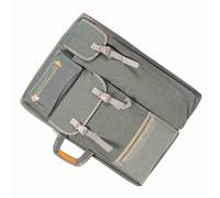CFTGIW Art Bagart Supplypai Canva Multifunzione Grande Borsa Artistica Esterna Impermeabile Board Borse da Board più più Morbido Lievitanti Bagnatura Sacca Borsettiketch Borse (Grigio fumo)