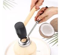 CFTGIW Attrezzo per Aprire il Cocco Attrezzo Apriscatole Sicuro Facile da Aprire Giovani Noci di Cocco per la Casa Hotel Apriscatole per 275x60mm Proteggi la Mano in Eccesso Che Sei Arrotondato