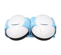 CFTGIW Auricolari Senza Riduzione Auricolari HEA CHIHPHO per Inf e Bambini Fino a 18 Mesi Blu Senza Bloccanti Aurico (Blue)