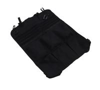 CFTGIW Auto Back Storage Borse Multifunzionale Nylon Lightweight Optimizin Auto Back Pocket per Viaggiare Black Tali Libri per Bambini ecc. Le Esigenze di Molte Auto C. (BLACK)
