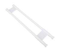 CFTGIW Barra del Frigorifero Regolabile per 2 PCS Frigorifre di Tensione Senza Strumenti Installazione Estendibile 16-28 Pollici con estremità Non Slip per Bianco
