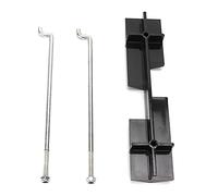 CFTGIW Batteria Tieni Premuto il Kit di Piastra di Fermo 70045G01 Sostituzione per EzGo Electric 1994 -up Batteria HoldBattery Hold Down ReteinerBattery Bracket70045G01Battery Relocation