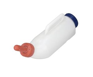 CFTGIW Biberon per Allattamento per Vitelli Tettarella in Silicone PE 2L A Prova di Fuoriuscite Mangiatoia per Vitelli per Bovini Gli Animali Ovini Sono e Si Incontrano per Alimentarlo AMPIA