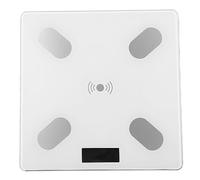 CFTGIW Bilancia Digitale per Persone Che Pesa il Corpo in Vetro Temperato USB Ricaricabile Bianca Che può Pesare la BilanciaBilancia per PersoneBilancia Digitale per PersoneBilancia Corporea