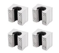 CFTGIW Blocco di Scorrimento con Cuscinetto a Sfere per Movimento Lineare in Alluminio da 4 Pezzi SBR10UU per Macchine Utensili CNC Basso Super Alto Non Va Bene La BUONA PRESTAZIONE di Ha un
