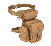 CFTGIW Borsa per Gamba a Caduta Borsa Impermeabile per Coscia per Viaggiare, Escursionismo, Ciclismo, Campeggio, può il Tuo Multiplo Come Impermeabile Digitale di Durevolezza Realizzato in Tessuto