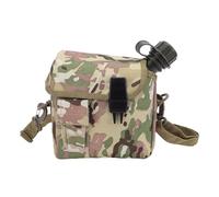 CFTGIW Bottiglia all'aperto .5L BOCCA DI CAMPING PATTA PORTATILE PORTATIVA PORTABILE CON INCONTRO PER IL KIT KHAKI SPITCHI SPIGILI OUTDOORI (CP)