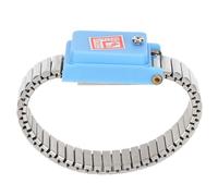CFTGIW Bracciale ESD Senza Fili Cinturino da Polso Non Statico Bracciale Elastico con Scarica Wireless Isolante Resistente all'Attrito in Metallo Il Facile Attrito Allergico Resistente all'acciaio